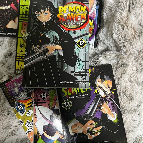 Demon Slayer Book Set 12-23 plus 2 Extra Stories - Picture 3 of 6